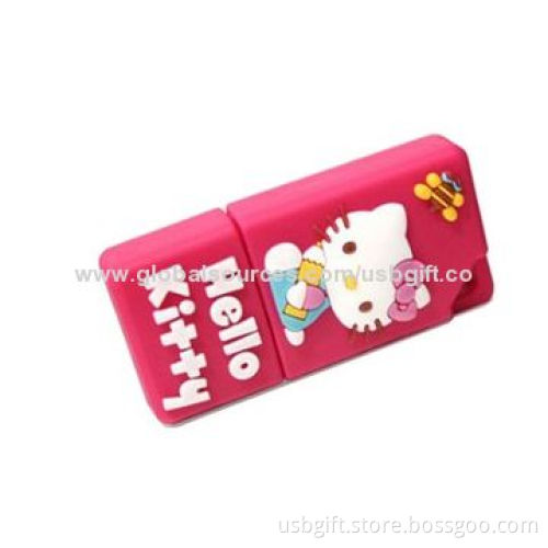USB Drive, 8GB, PVC Material Custom, Promotional Gift